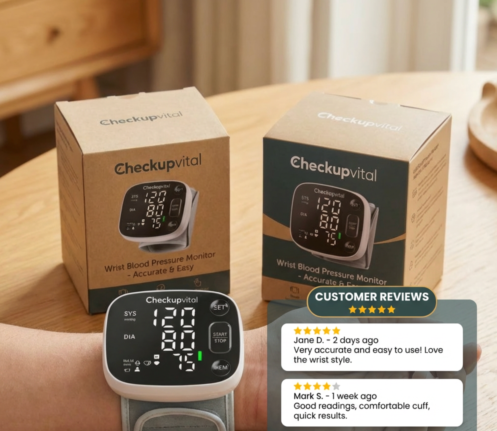 Check Up Vital™ Monitor 2.0