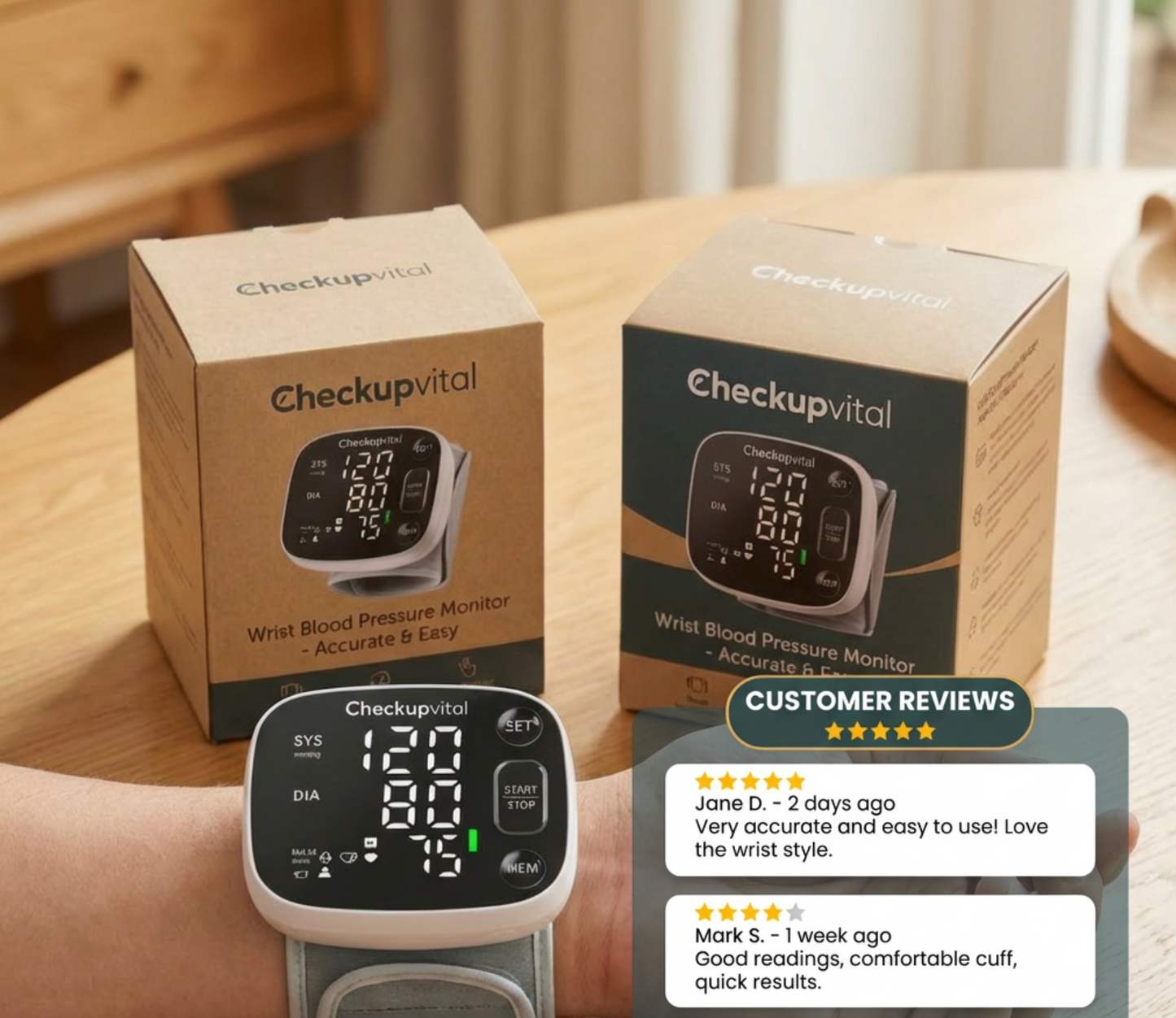 Check Up Vital™ Monitor 2.0